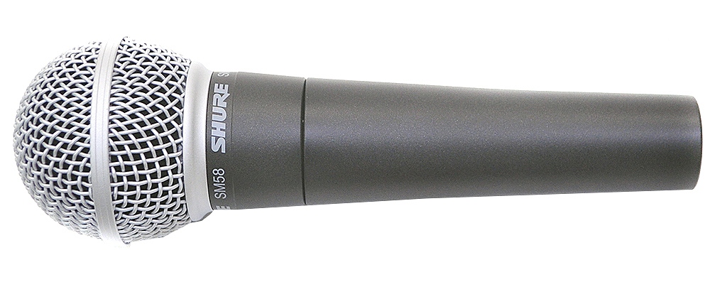 20FW/Supreme Shure SM58 Vocal Microphone マイクロホーン Logo